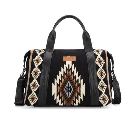 Wrangler Southwestern Knitted Duffle Bag