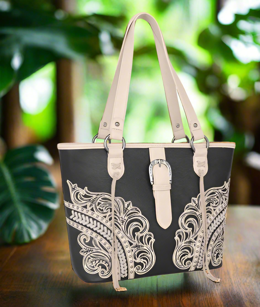 CLEARANCE Montana West Cut-Out/Buckle Collection Concealed Carry Tote