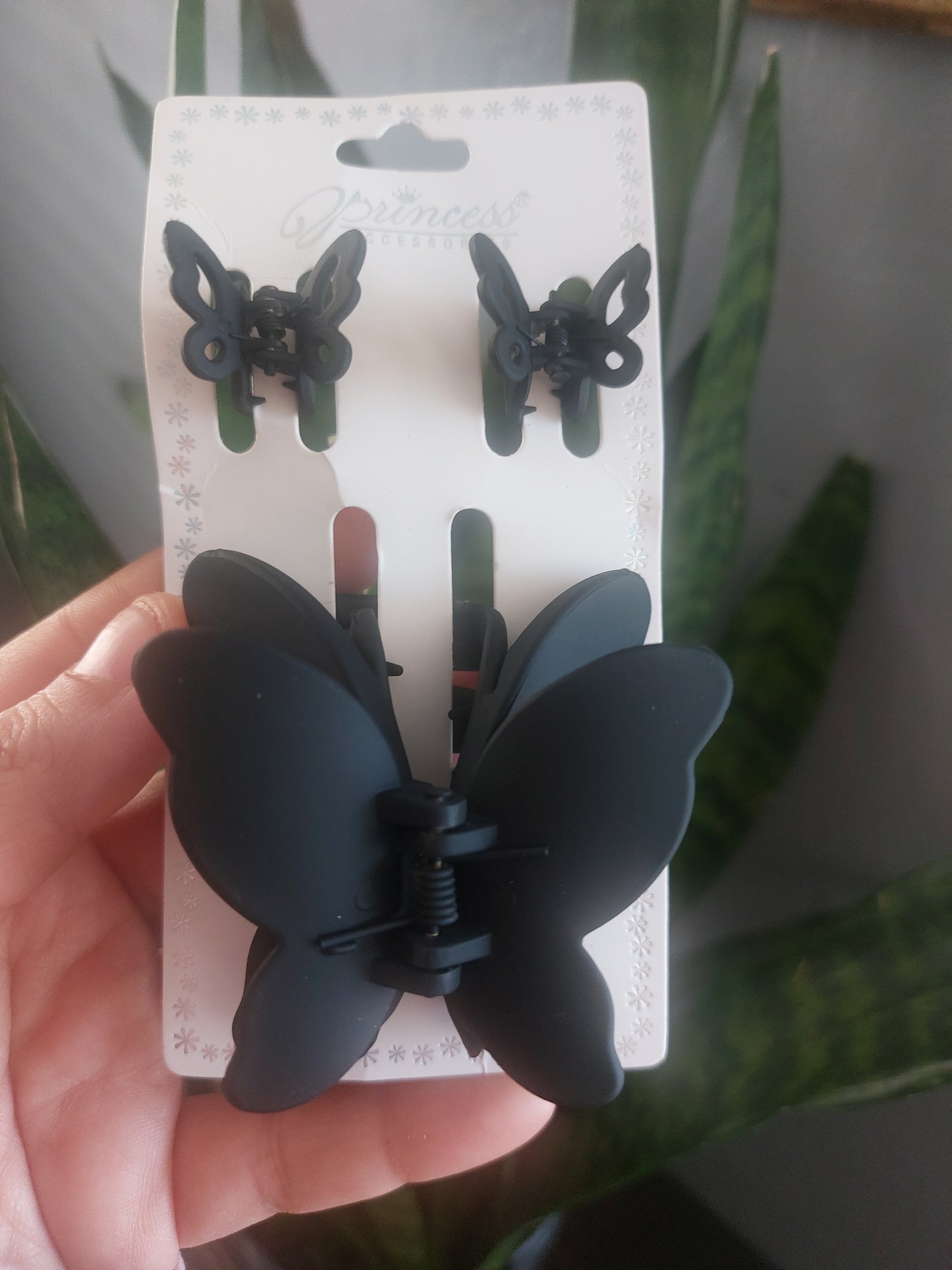 Butterfly 3PC Hair Jaw Clip Set