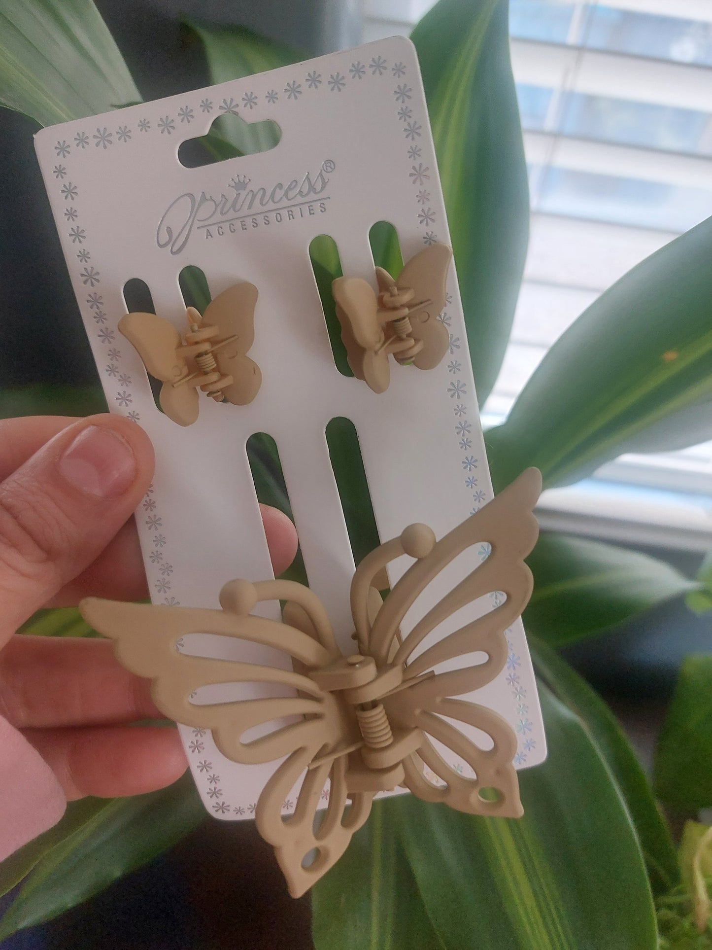 Butterfly 3PC Hair Jaw Clip Set