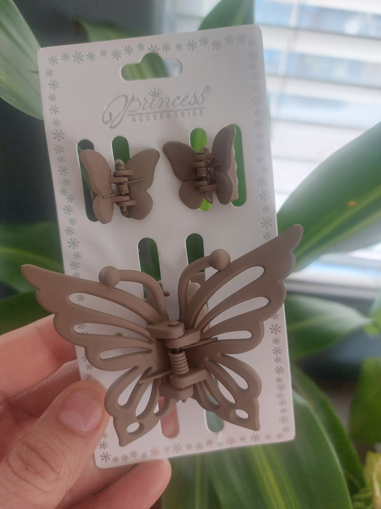 Butterfly 3PC Hair Jaw Clip Set