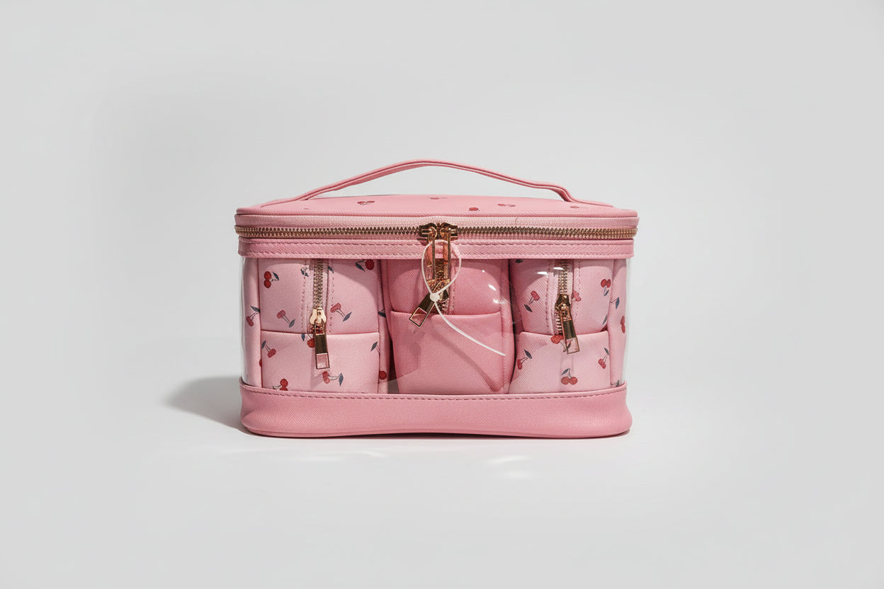 Makeup bag organizer