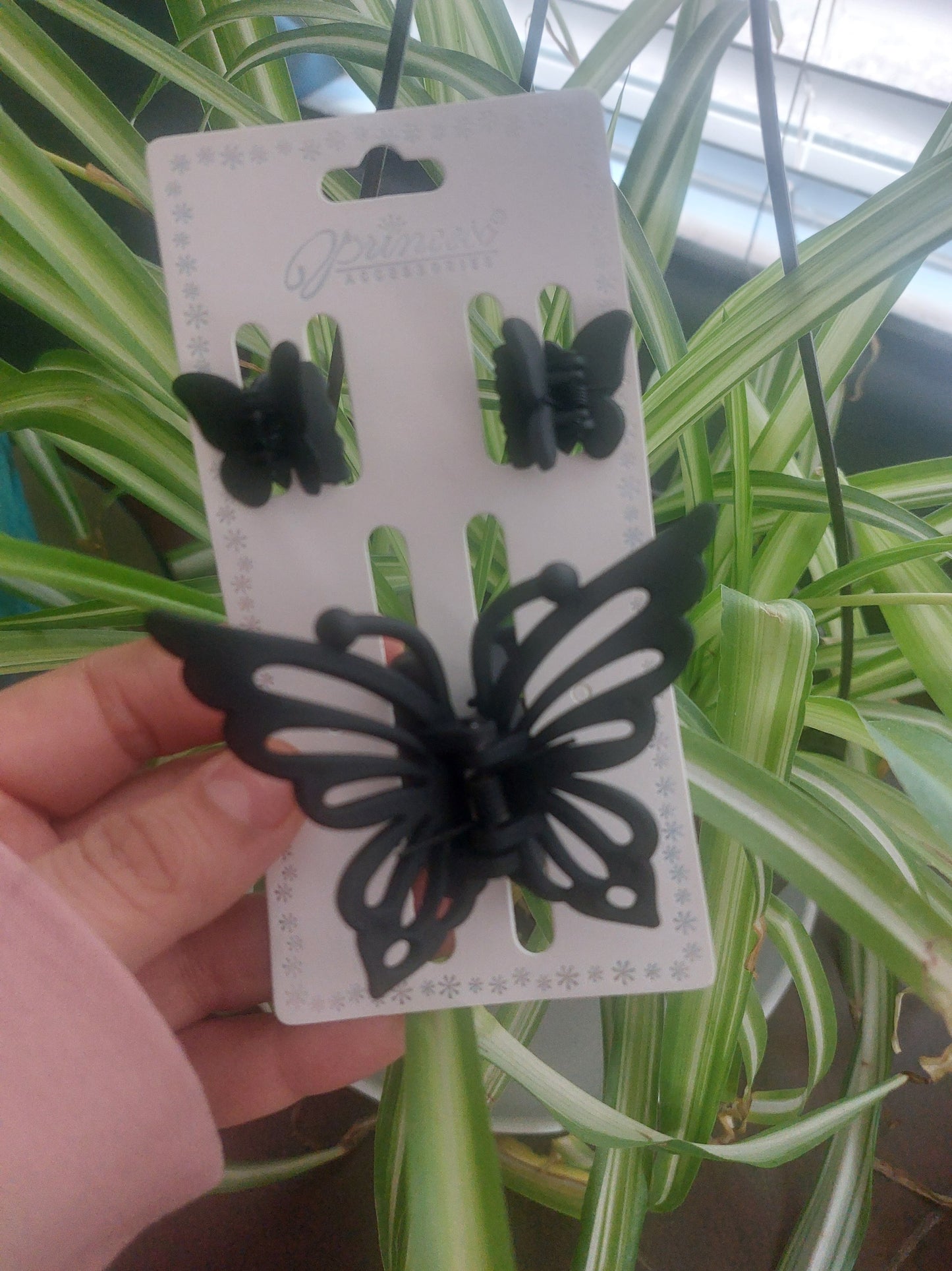 Butterfly 3PC Hair Jaw Clip Set