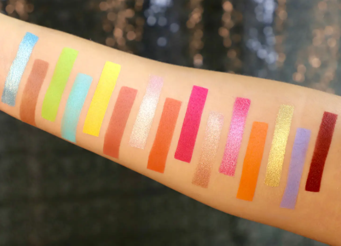 RUDE Flower Child 30 Pressed Pigment and Shadows Palette