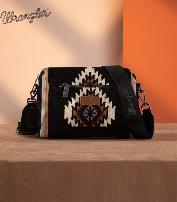 Wrangler Southwestern Knitted Crossbody Bag