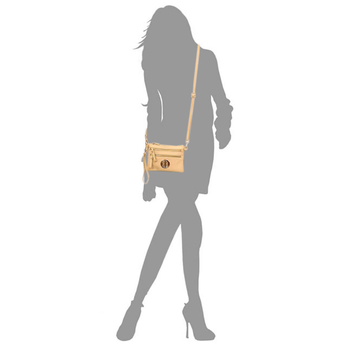 Fashion Logo Clutch & Cross Body Bag