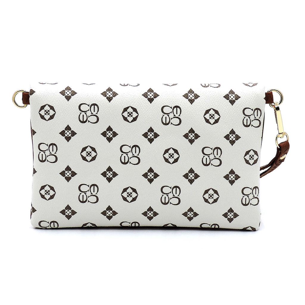 Monogrammed Envelope Clutch