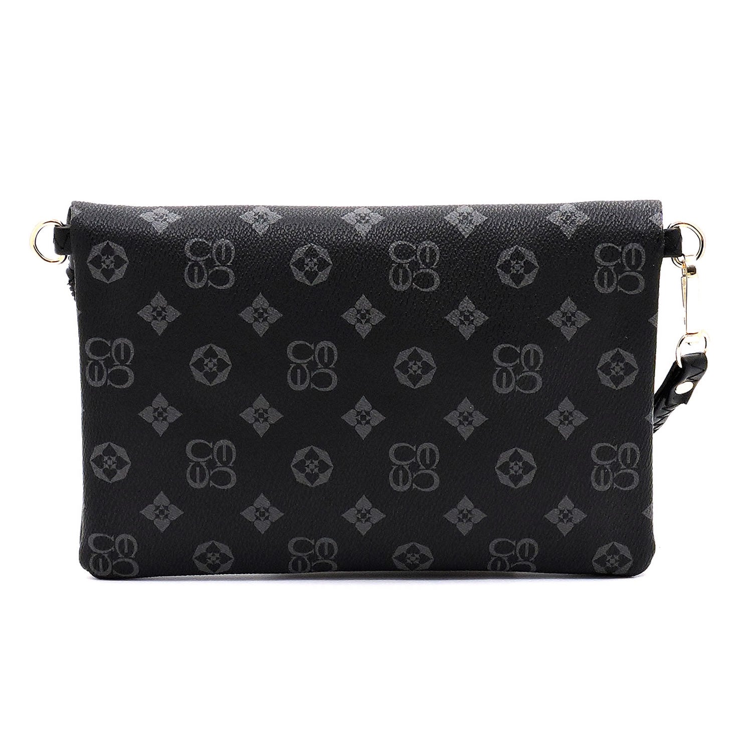 Monogrammed Envelope Clutch