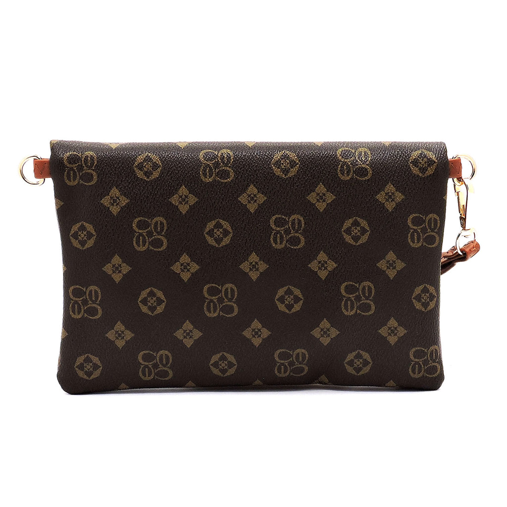 Monogrammed Envelope Clutch