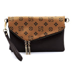 Monogrammed Envelope Clutch