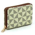 Monogrammed Accordion Card Holder Wallet