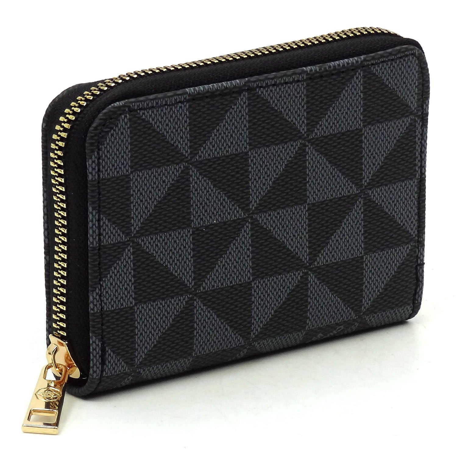 Monogrammed Accordion Card Holder Wallet