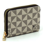 Monogrammed Accordion Card Holder Wallet