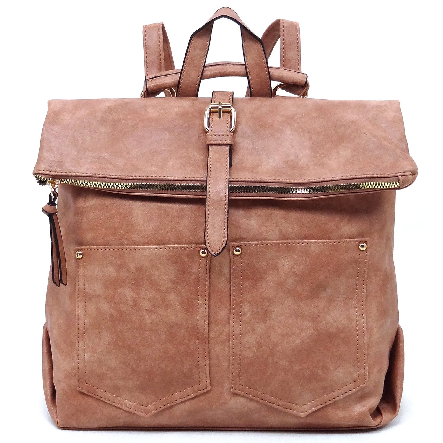 Fashion buckle flap convertible