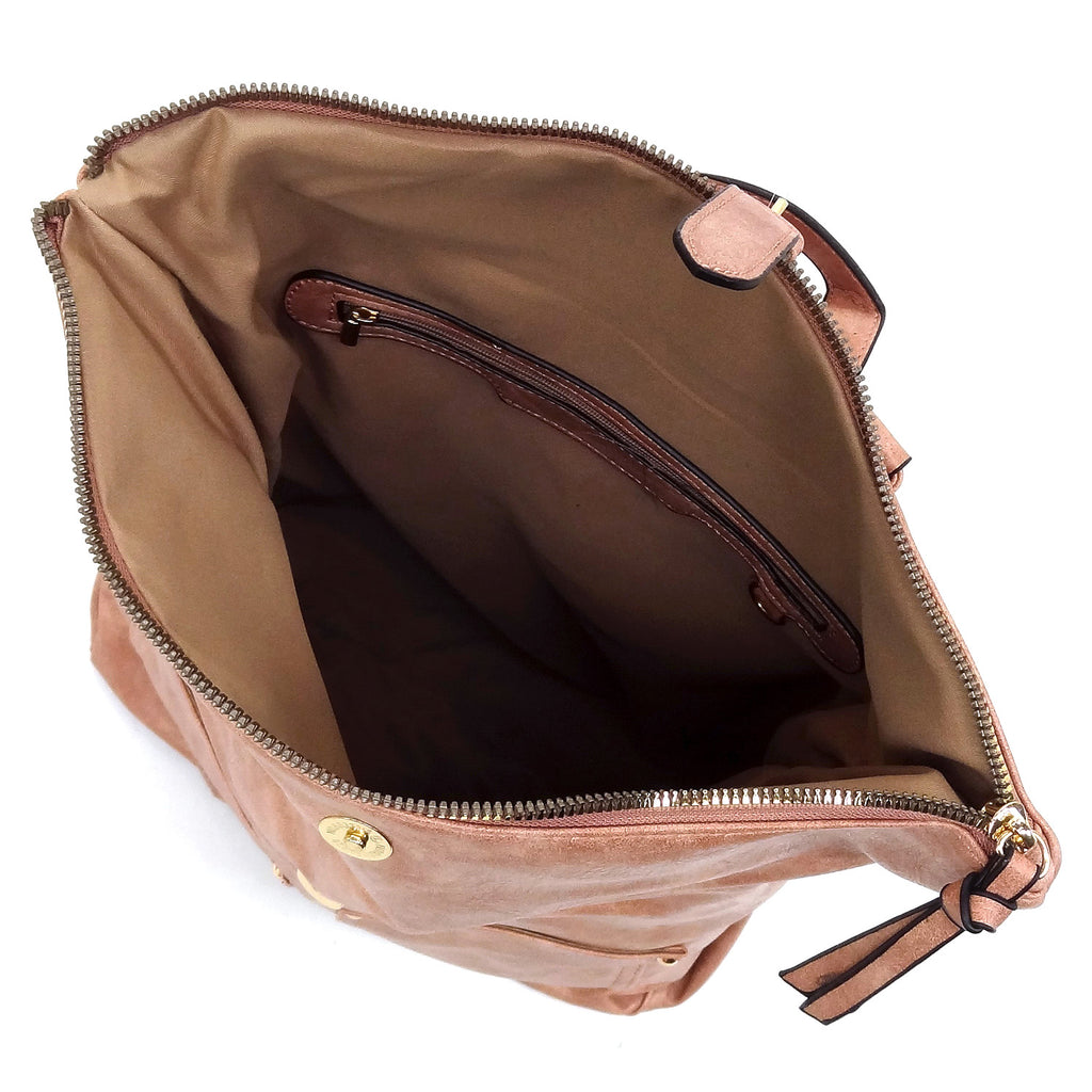 Fashion buckle flap convertible