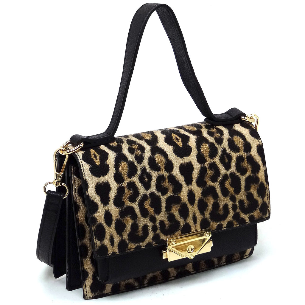 Fashion LEO  Push Lock Flap Crossbody Bag pre-order