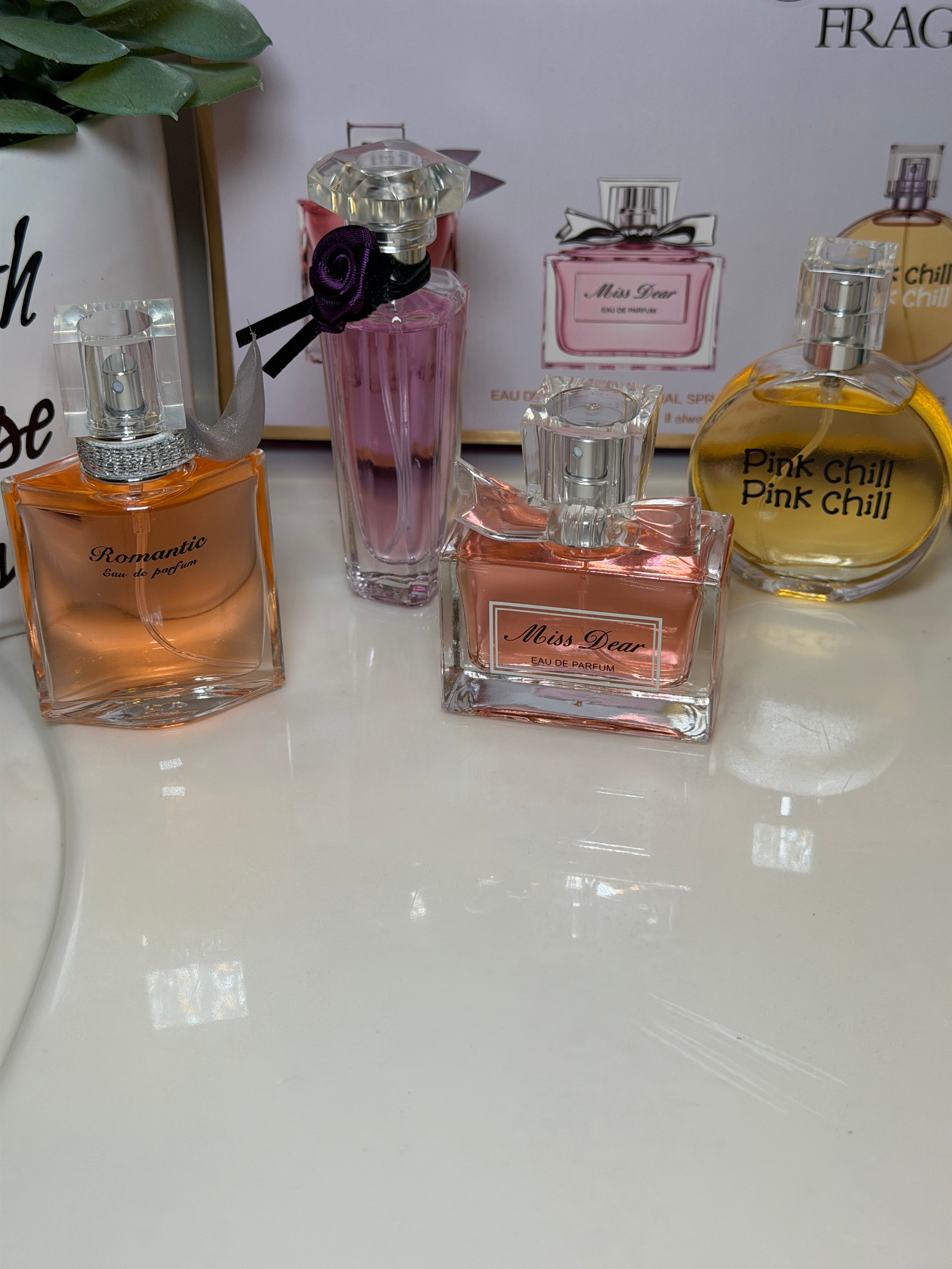 Pink girly fragrance 4pc