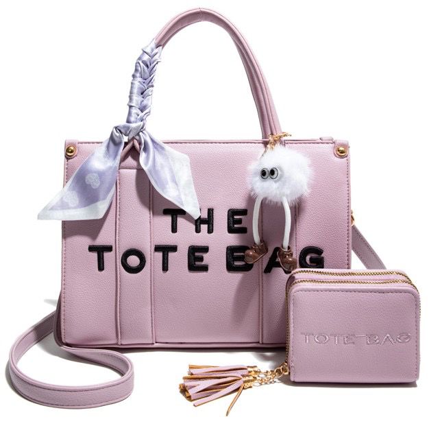 Fashion Tote bag 2pc w/keychain