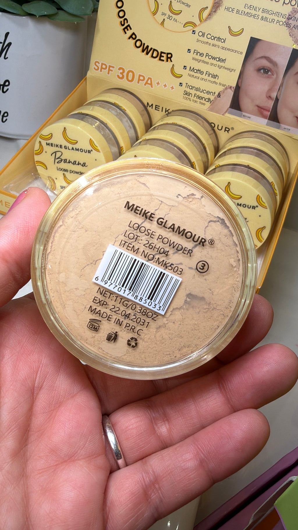 Banana loose powder