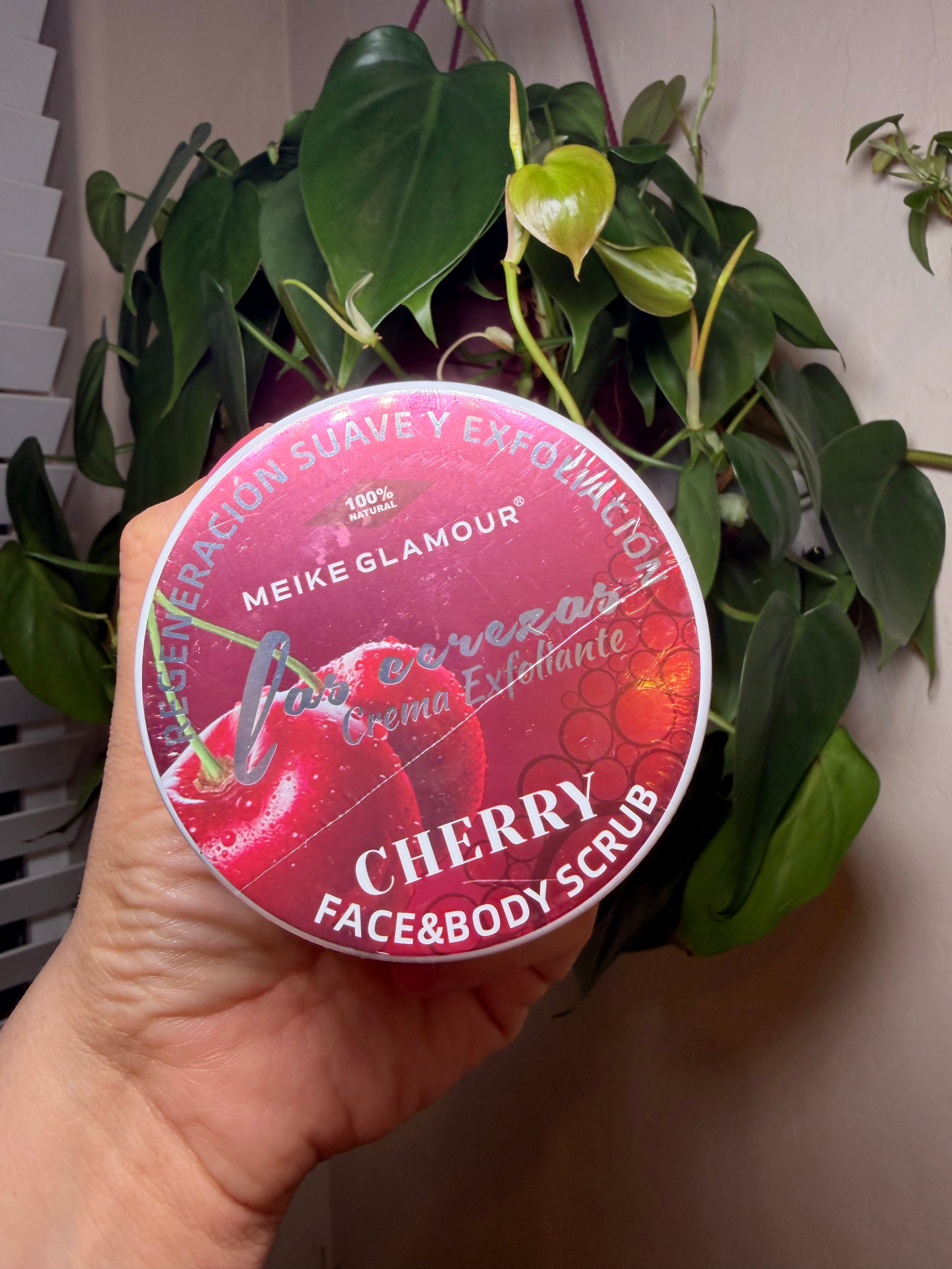 Cherry face & body scrub