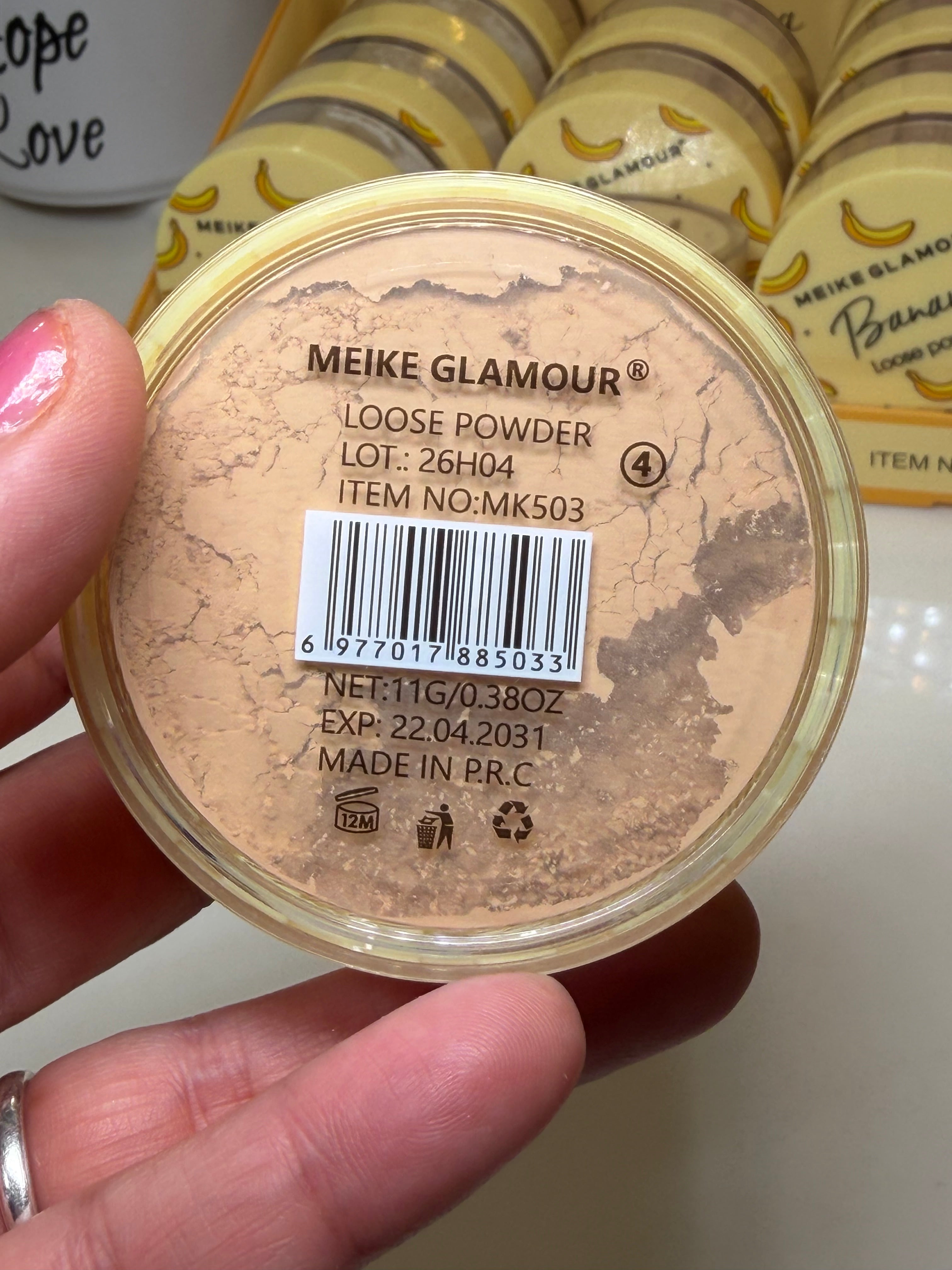Banana loose powder