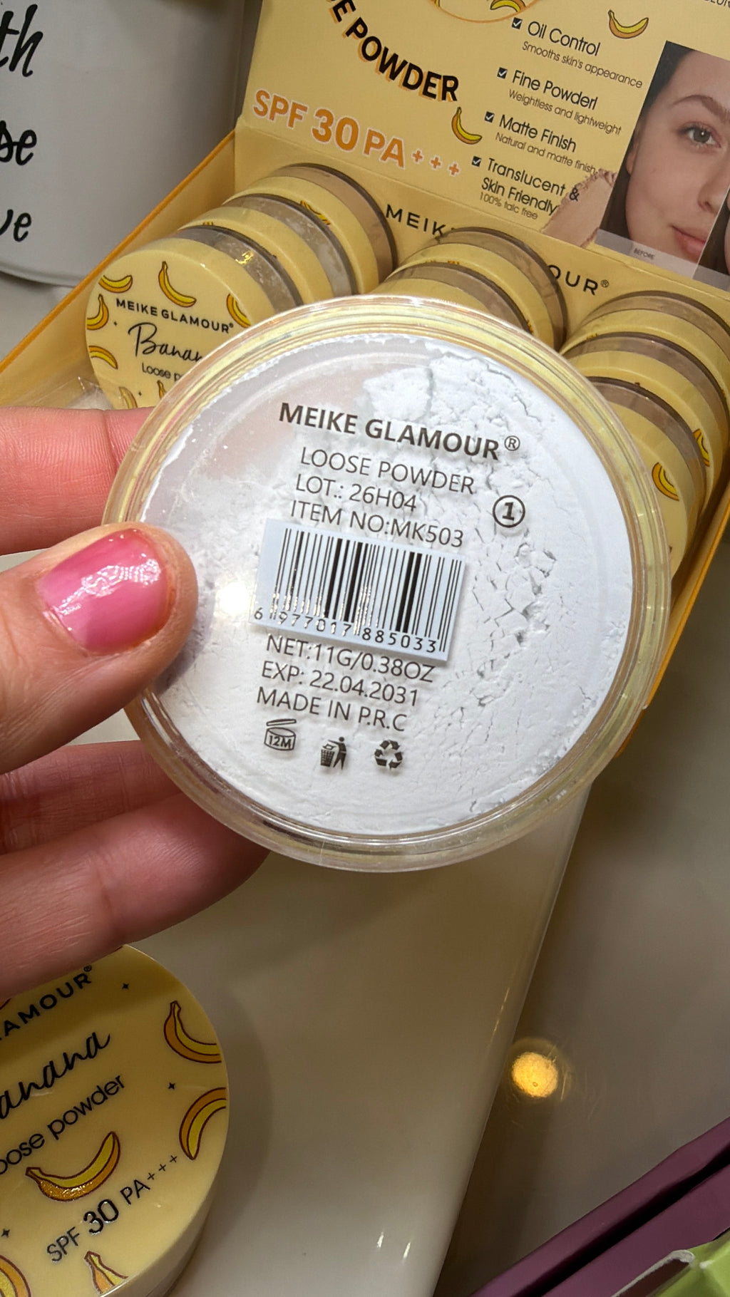 Banana loose powder