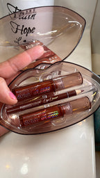 Romantic colors lip set juiced up brown