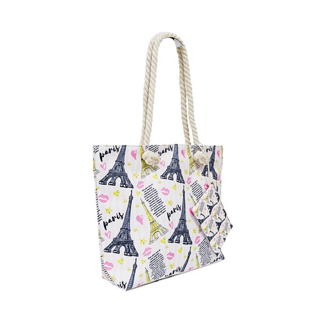 BEACH TOTE SHOPPER bag Canvas