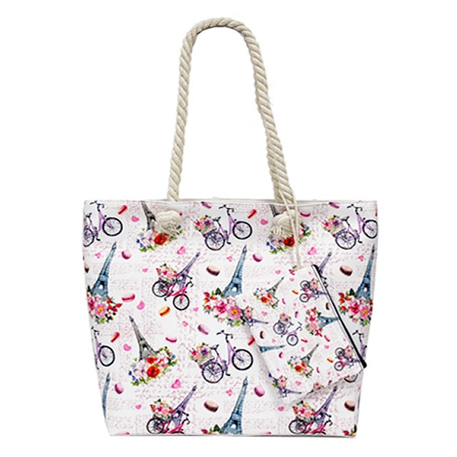 BEACH TOTE SHOPPER bag Canvas