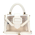 See Thru Buckle Flap Satchel PRE-ORDER
