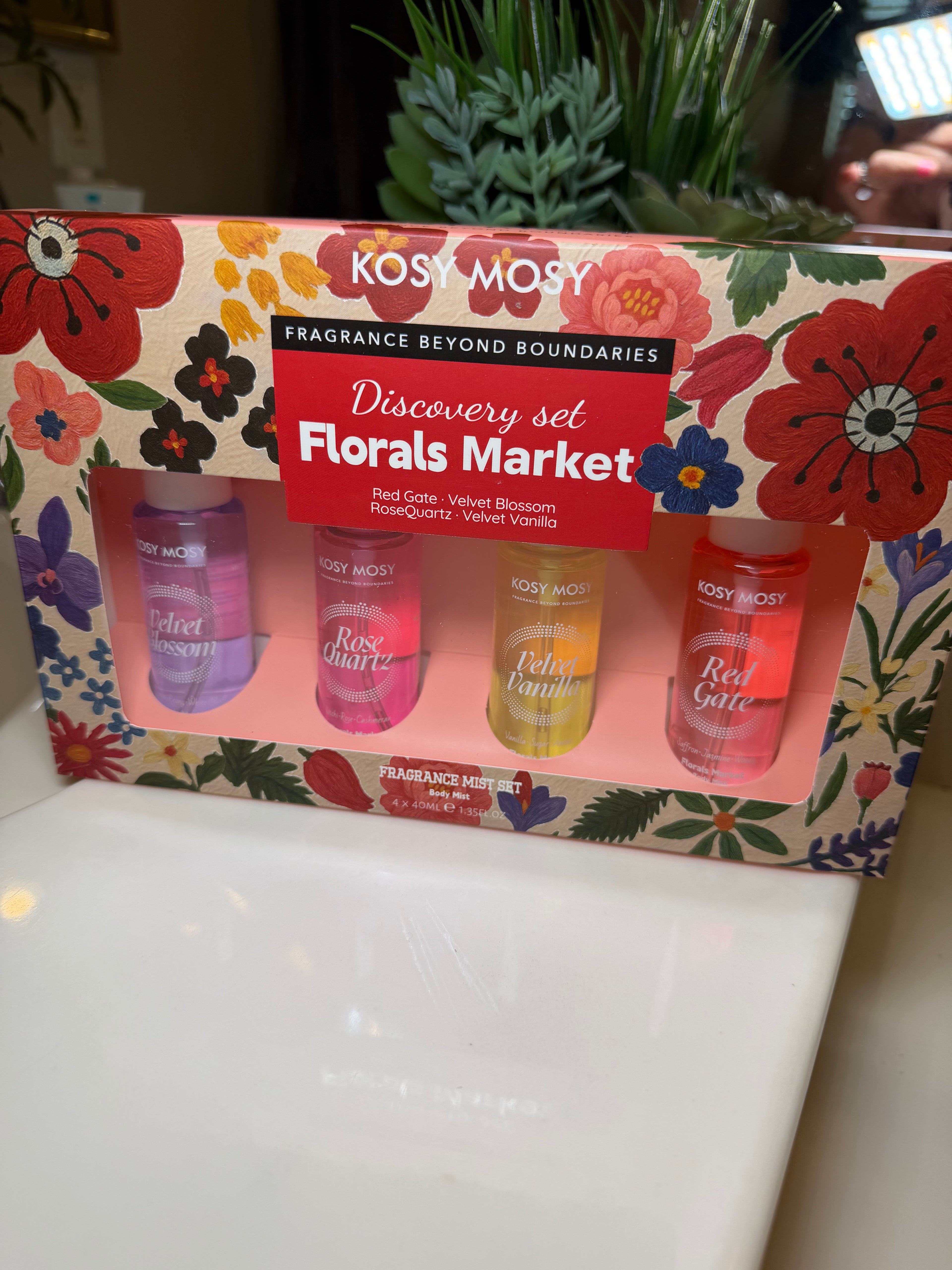KOSY MOSY DISCOVERY SET FLORALS MARKET 4pc