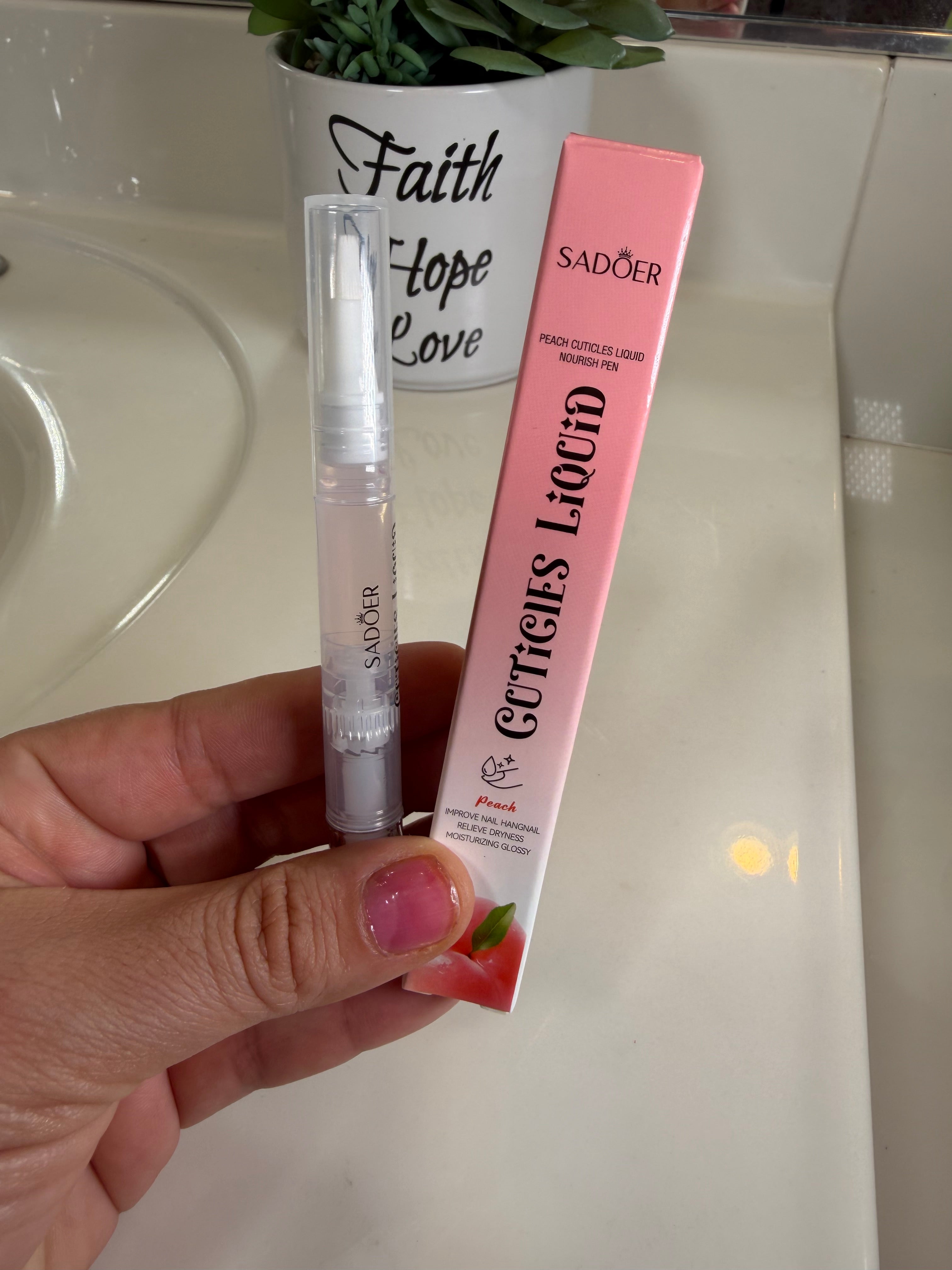 PEACH CUTICLE LIQUID NOURISH PEN