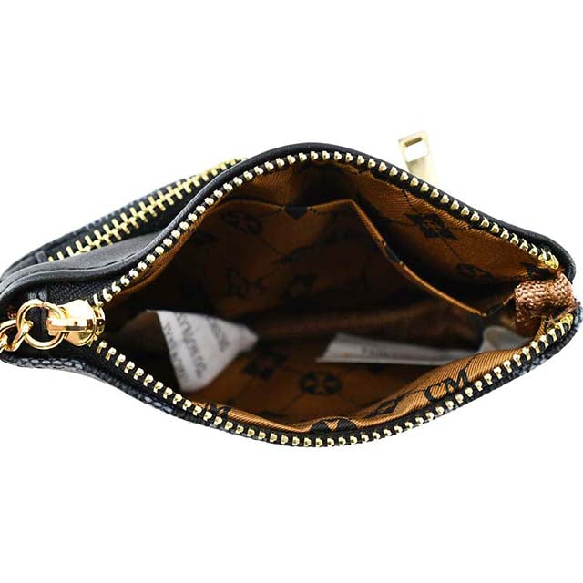 Monogram Keychain Coin Purse