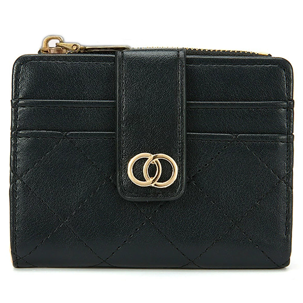 Quilted Short Wallet