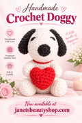 Handmade crocket Doggy