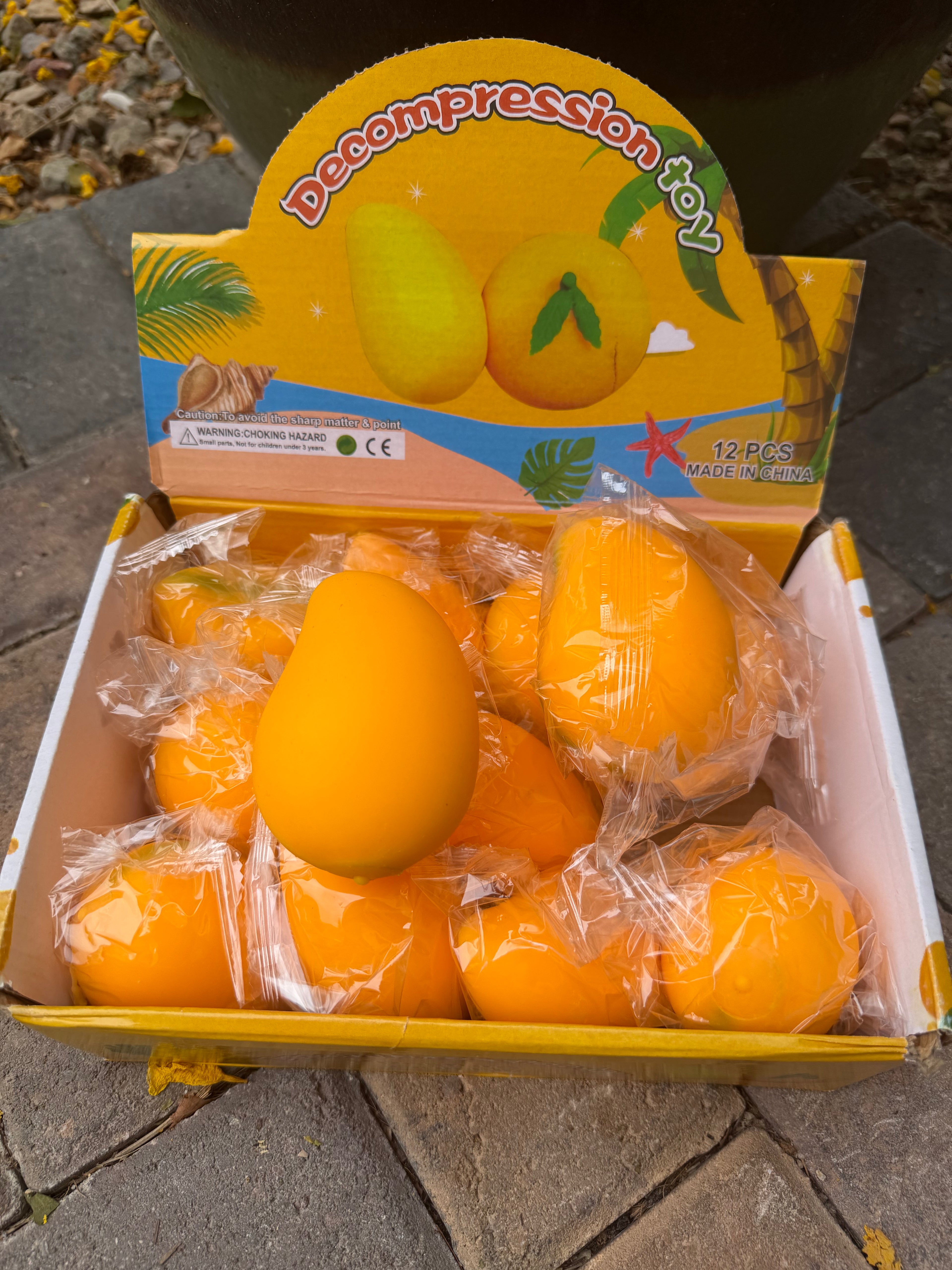 🥭✨ Bring Home the Sweet Fun with the Mango Squishy! ✨🥭