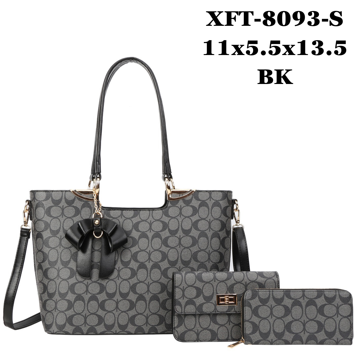 Fashion 3pc tote bag
