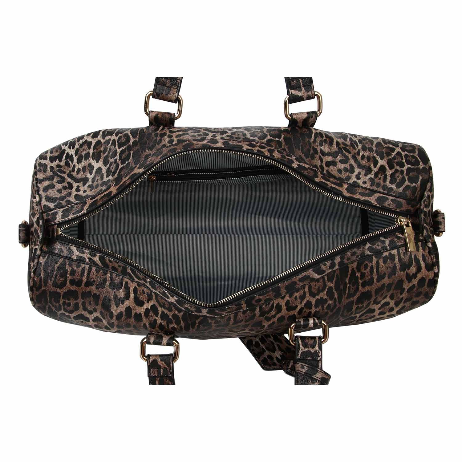 Leopard 2-in-1 Duffle &amp; Makeup Pouch Set PRE -ORDER
