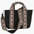 Fashion Quilted Nylon Top Handle Satchel bag
