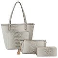 Alligator Croc 3-in-1 Shopper Set