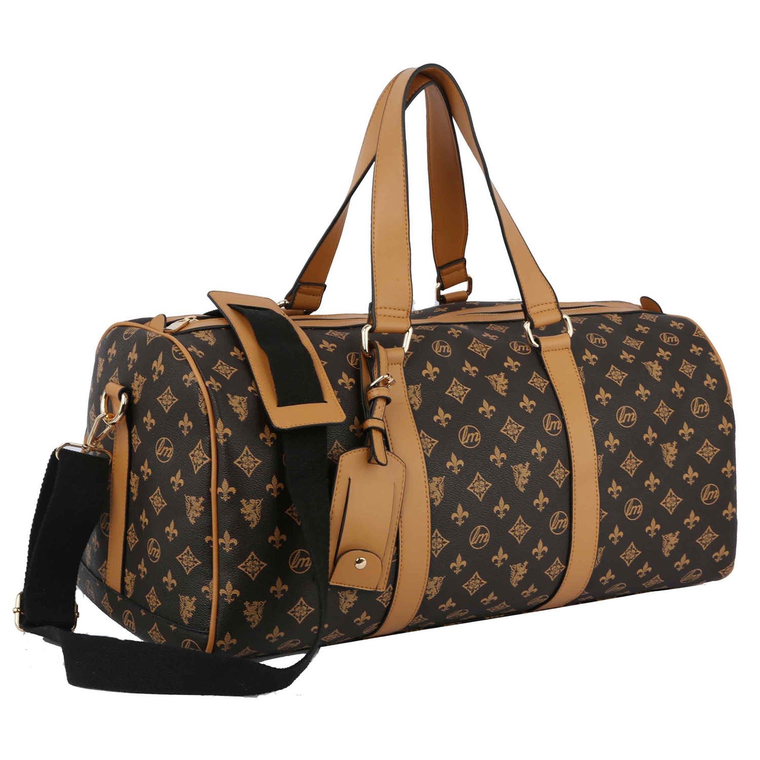 Fashion Multi Color Monogram 2-in-1 Duffle &amp; Makeup Pouch Set pre-order