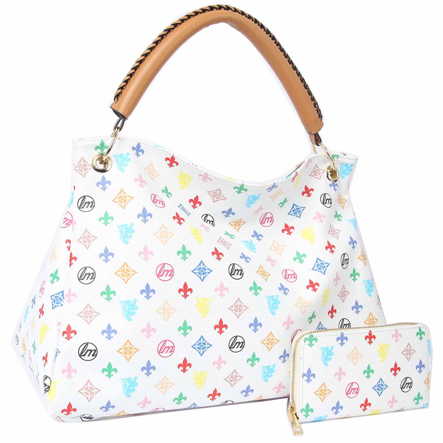 Fashion Monogram 2-in-1 Hobo Set