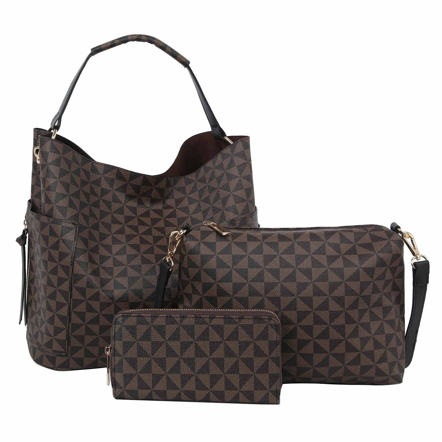 Monogram 3-in-1 Shoulder Bag