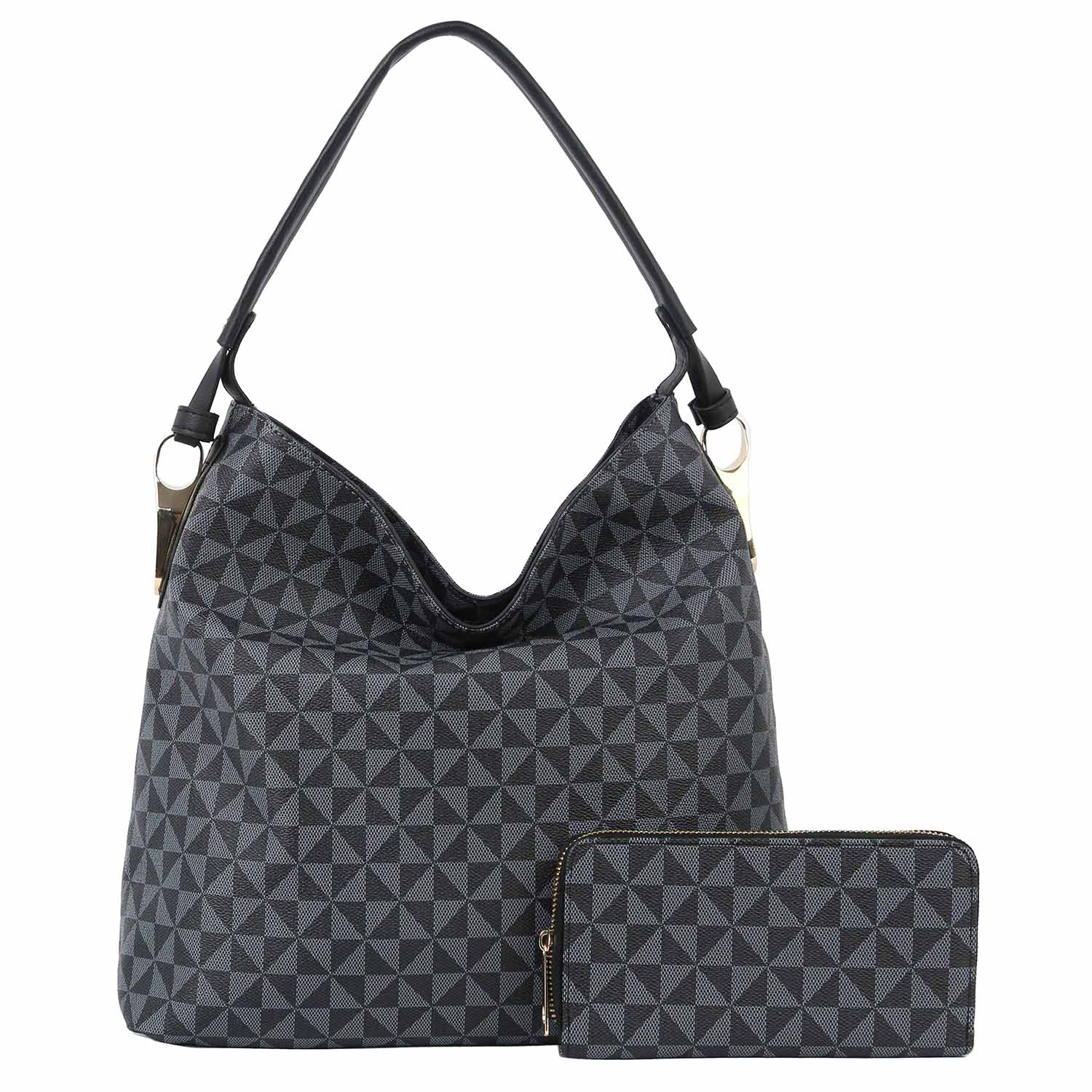 Fashion Monogram 2-in-1 Shoulder Bag Hobo