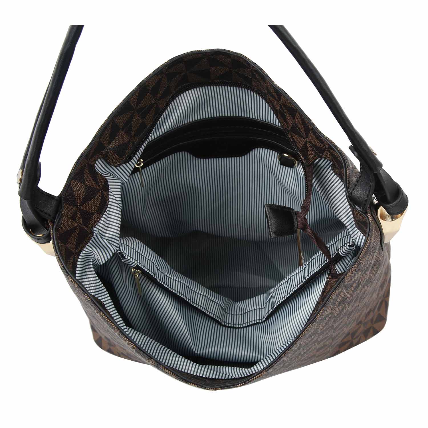 Fashion Monogram 2-in-1 Shoulder Bag Hobo