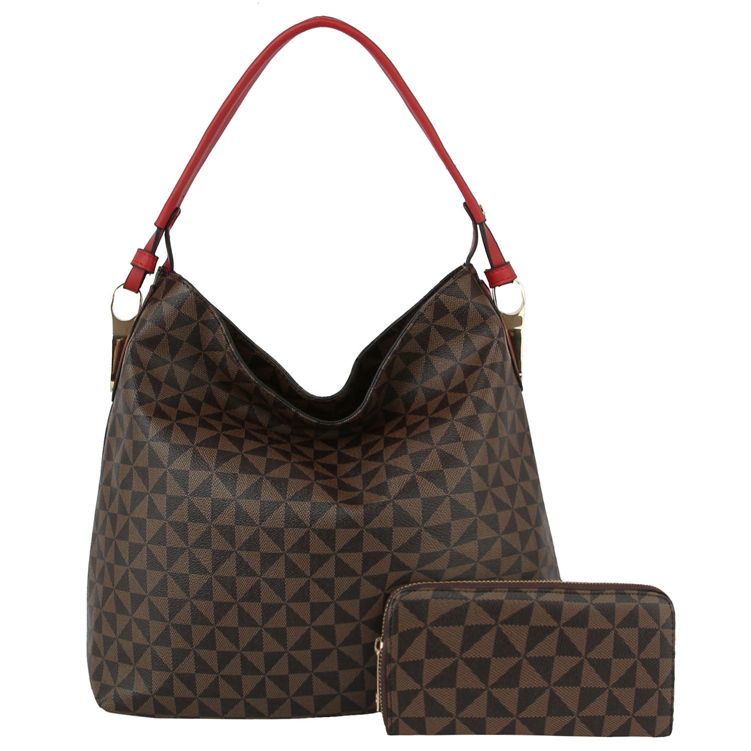 Fashion Monogram 2-in-1 Shoulder Bag Hobo