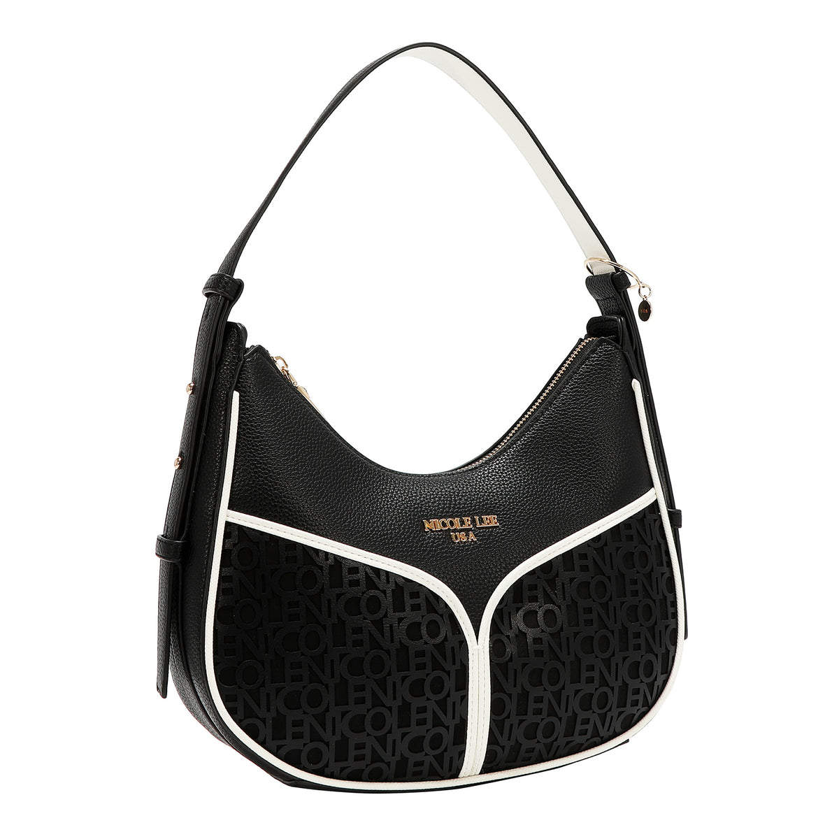 Nicole Lee MONOGRAM SHOULDER BAG