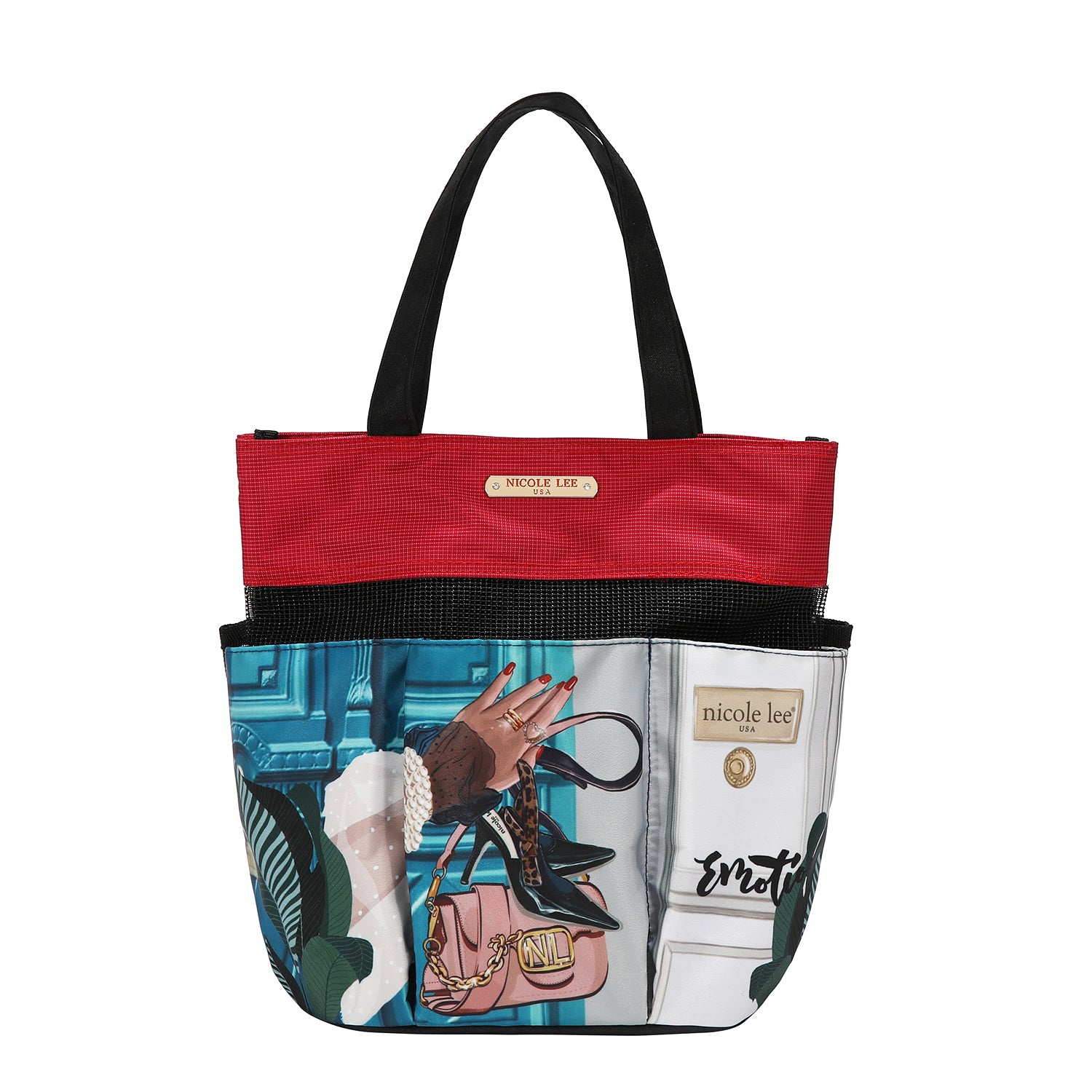 Nicole Lee tote organizer bag