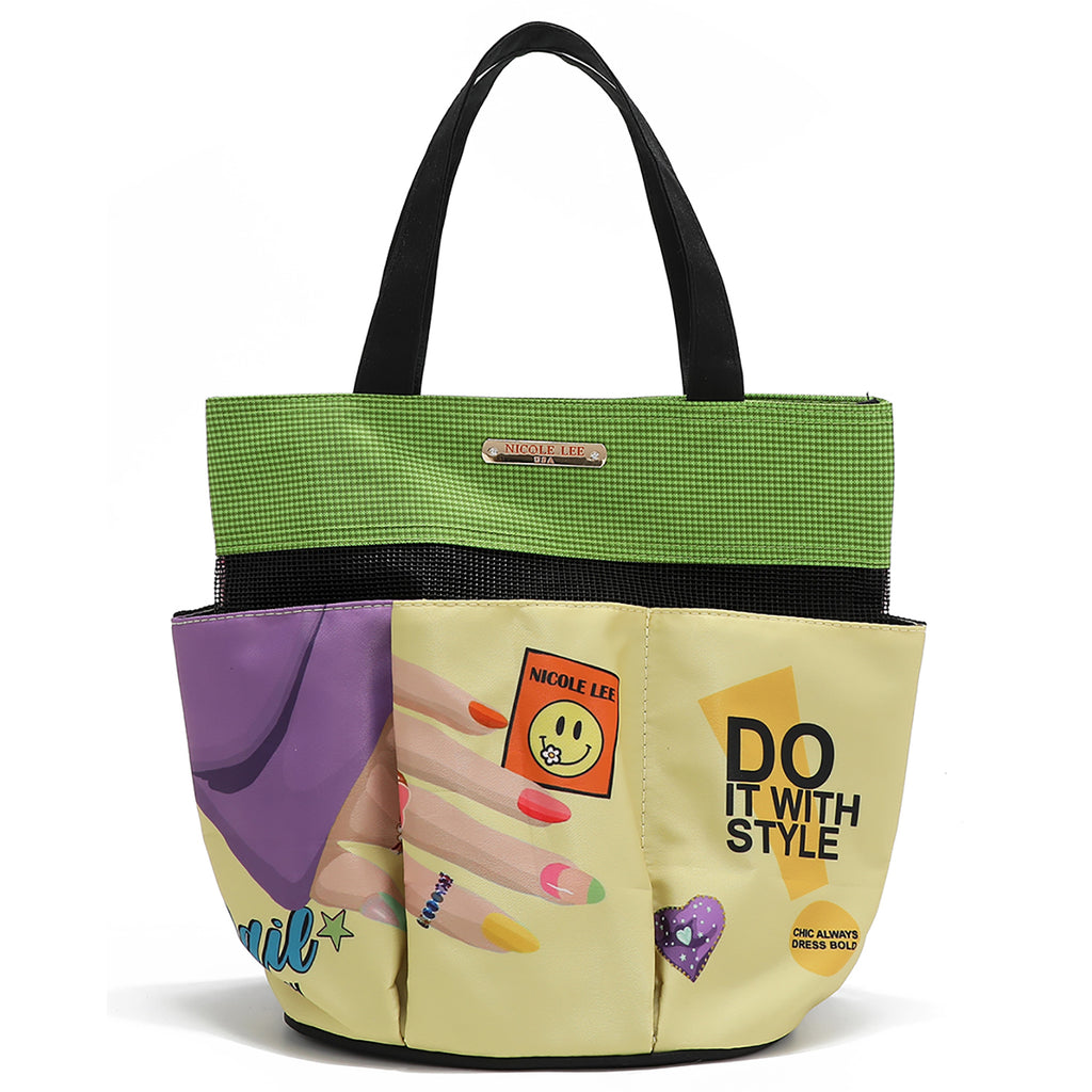 Nicole Lee tote organizer bag