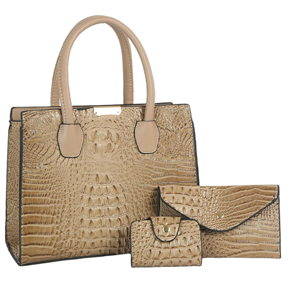 Croc Alligator 3-in-1 Satchel PRE-ORDER